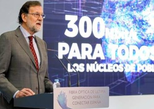 Rajoy asegura que la banda ancha llegará a todos los municipios en 4 años