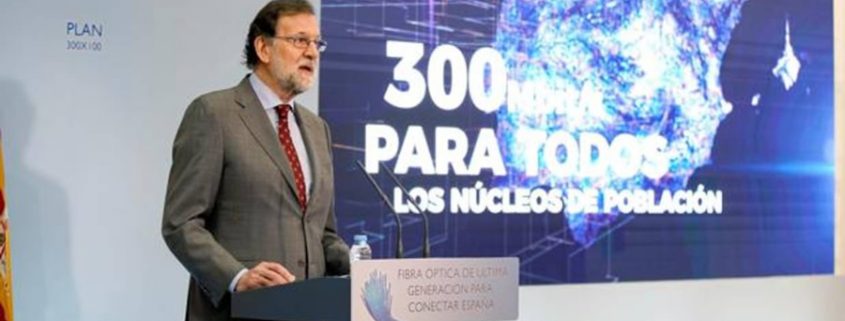 Rajoy asegura que la banda ancha llegará a todos los municipios en 4 años